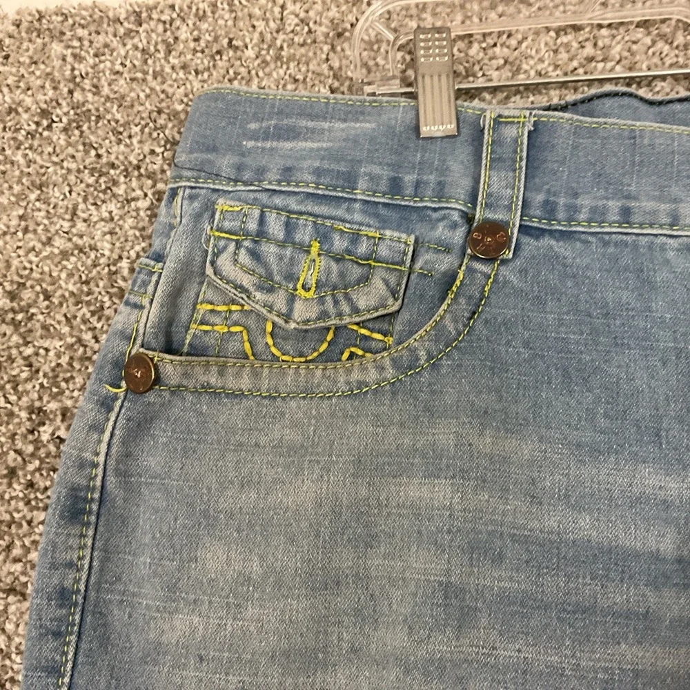 True Religion World Tour Rocco Straight 38x31 Measured Med Wash Relaxed